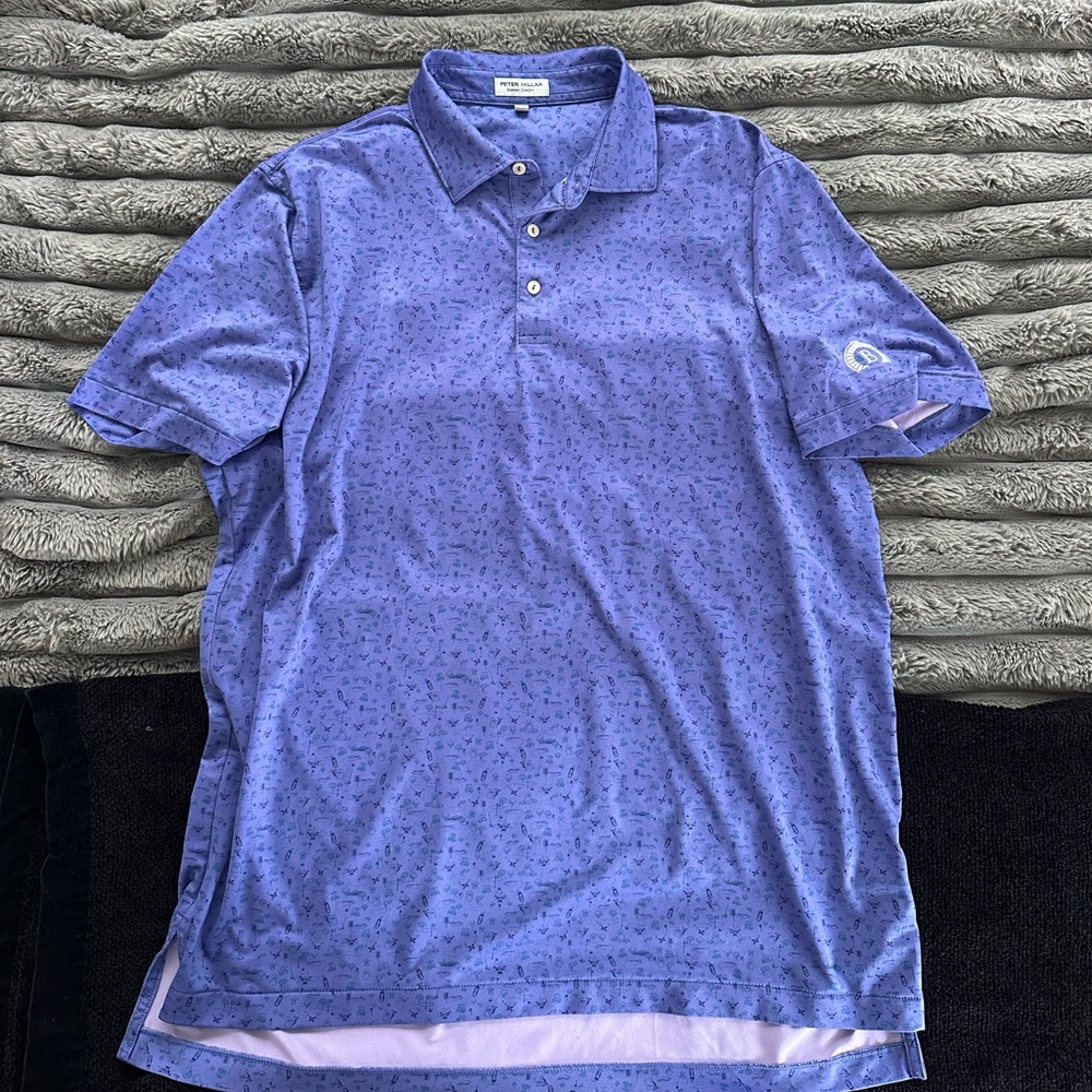 Peter Millar Lavender Polo Shirt
